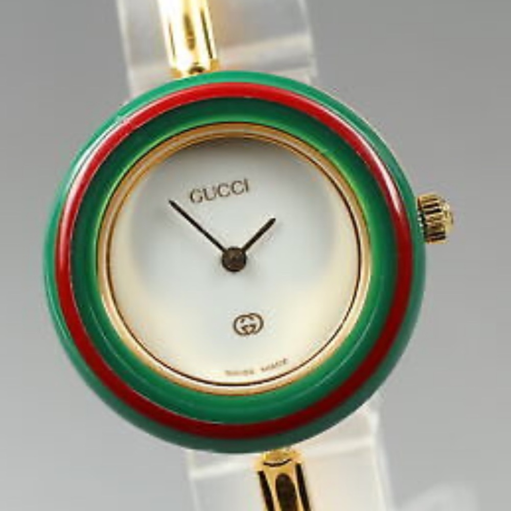 Stunning Gucci RARE VINTAGE watch 14k Gold Plated - Picture 3 of 7